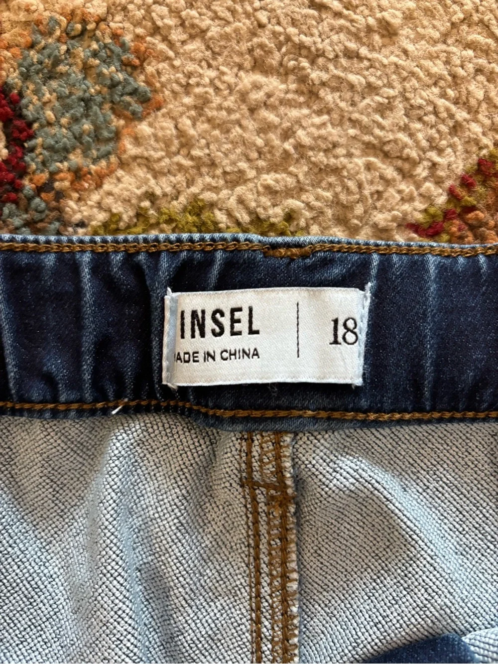 Dark Blue Denim Jeans - Picture 3 of 5